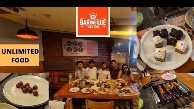 'A Day out in Delhi | Barbeque Nation Unlimited Food | Vlog#83'