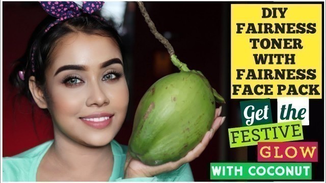 'GLOWING SPOTLESS SKINCARE for OILY SENSITIVE ACNE PRONE skin with Coconut Water/ The GoldenGirlMoumi'