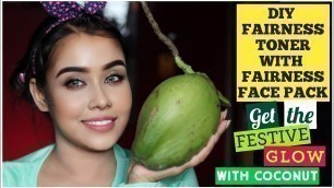 'GLOWING SPOTLESS SKINCARE for OILY SENSITIVE ACNE PRONE skin with Coconut Water/ The GoldenGirlMoumi'