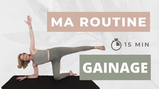 'Ma routine Gainage - VENTRE PLAT'