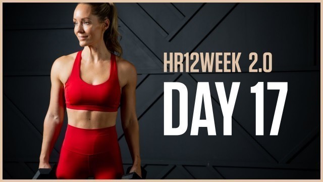 '40 MIN Brutal LEG STRENGTH Workout // Day 17 HR12WEEK 2.0'