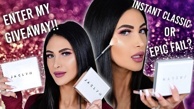 'Jaclyn Hill Cosmetics GIVEAWAY!!! Flash Palette First Impressions, Try On, and Comparisons - THE TEA'