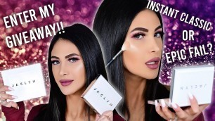 'Jaclyn Hill Cosmetics GIVEAWAY!!! Flash Palette First Impressions, Try On, and Comparisons - THE TEA'