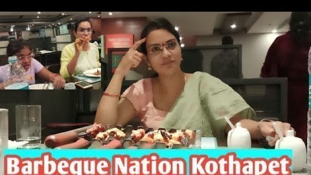 'BBQ/Barbeque Nation Kothapet Hyderabd/BBQ UNLIMITED /Barbeque Nation Unlimited Buffet/RjRenuVlogs/'