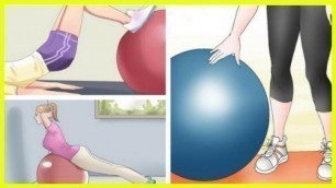 'Les 13 meilleurs exercices à pratiquer avec un ballon de gym'