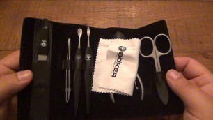 'Boker Brand Men\'s Travel Manicure Set...Best Set Yet!'