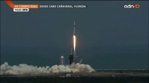 Histórico lanzamiento de SpaceX y la NASA
