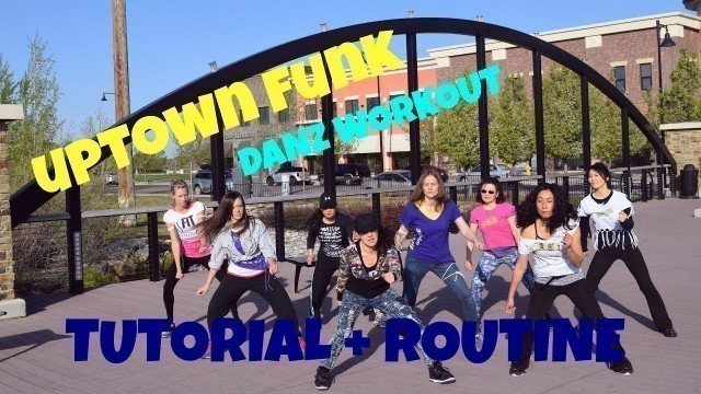 'Uptown Funk Dance Workout Tutorial'