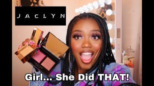 'TESTING THE NEW JACLYN COSMETICS BLUSH DUO & NEW HIGHLIGHTER SHADE!'