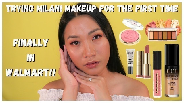 'Trying MIlani makeup for the first time! Finally in Walmart I HITS AND MISSES'