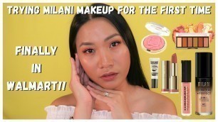 'Trying MIlani makeup for the first time! Finally in Walmart I HITS AND MISSES'