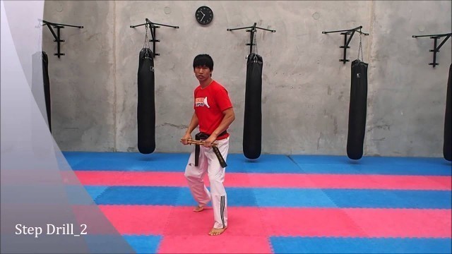 'Arnis Step Drill 2'