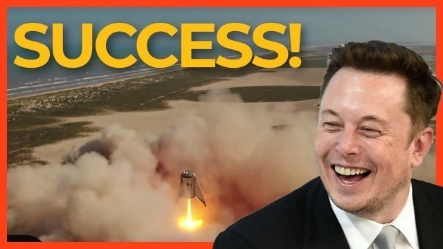 BREAKING: SpaceX Starhopper takes first flight!