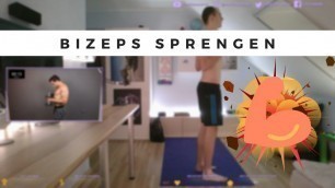 'Lappen macht Sascha Huber Extremes 5 Minuten Bizeps Workout mit Kurzhanteln | MEGA PUMP EFFEKT! 