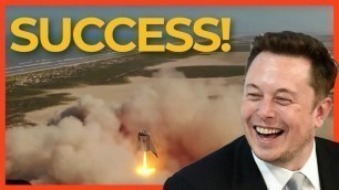 BREAKING: SpaceX Starhopper takes first flight!
