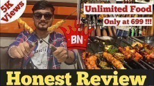 'Barbeque Nation Durgapur Honest Review | Unlimited Food at 699 !!!'