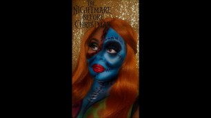 'Nightmare Before Christmas Makeup collaboration with @Davon Banks'