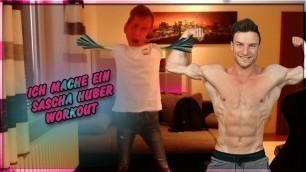 'LAUCH macht ein SASCHA HUBER WORKOUT! (fast gestorben)'