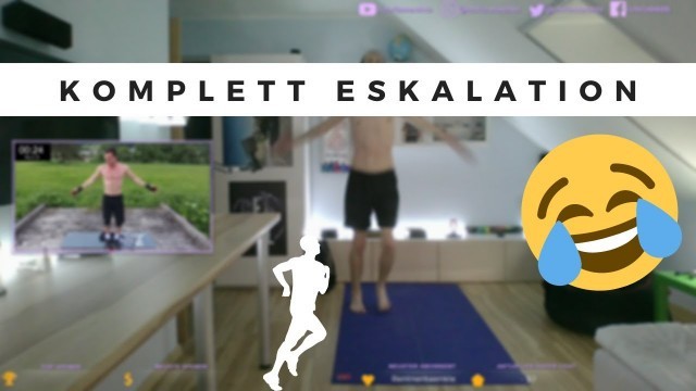 'Lappen macht Sascha Huber Das beste 30 Min. HIIT-Ganzkörper Workout für Zuhause ohne Geräte!