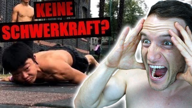 'Gibt es in China keine Schwerkraft - Calisthenics Monster aus China | Sascha Huber Reaktion'
