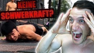 'Gibt es in China keine Schwerkraft - Calisthenics Monster aus China | Sascha Huber Reaktion'