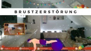 '1,95m 72kg Lappen macht Sascha Huber Extremes BRUST WORKOUT für Zuhause | nur 5 Minuten! 