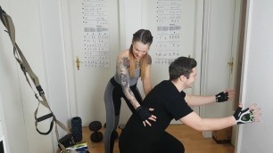 'ASMR Female Personal Trainer *Real Training*'