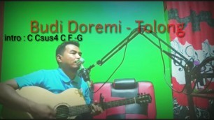 'Tolong - Budi Doremi Chord dan lirik | Al-Gala Al-Gaza (Cover) live acoustic ukulele style'