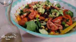 'Fresh Salad with Light Vinaigrette | Daniel Fast Approved'