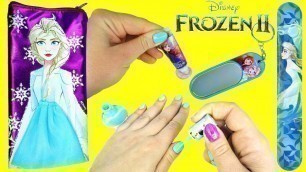 'Disney Frozen 2 Cosmetic Set with Elsa, Anna Makeup and Accessories'