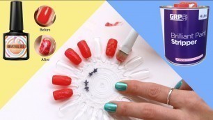 'Is It Paint Stripper? Magic/Vanish Gel Polish Remover - | The Makeup Breakup'