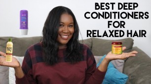 'Best Deep Conditioners for Relaxed Hair'