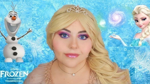 'FROZEN 2 ELSA MAKEUP TUTORIAL DISNEY PRINCESS'