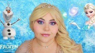 'FROZEN 2 ELSA MAKEUP TUTORIAL DISNEY PRINCESS'