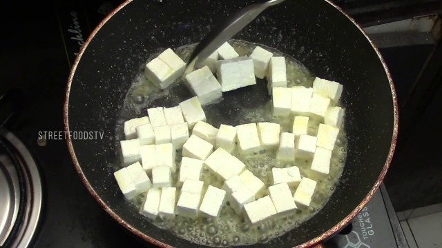 'Homemade Paneer Recipe For Dinner | Street Food'