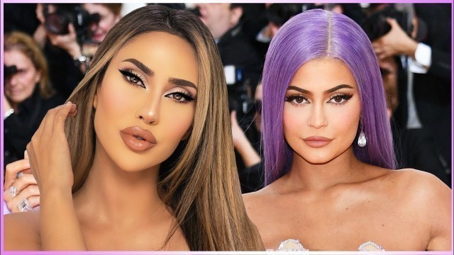 'KYLIE JENNER\'S MET GALA INSPIRED MAKEUP TUTORIAL (2019) | BrittanyBearMakeup'