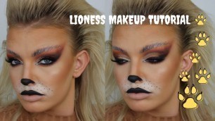 'EASY LION HALLOWEEN MAKEUP TUTORIAL | ELOISE MAE MAKEUP'