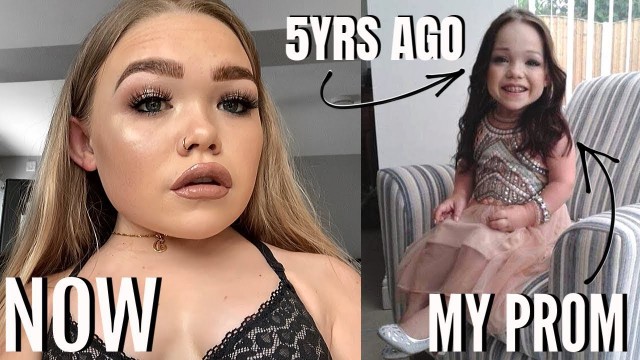 'THEN VS NOW PROM MAKEUP & MY EXPERIENCE