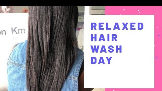 'MY INSTAGRAM FOLLOWERS PICK MY WASHDAY PRODUCTS | RELAXED HAIR | CHANTELL DAPAAH'