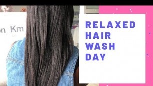'MY INSTAGRAM FOLLOWERS PICK MY WASHDAY PRODUCTS | RELAXED HAIR | CHANTELL DAPAAH'
