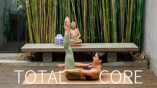 '20 MIN TOTAL CORE/AB WORKOUT || At-Home Pilates'