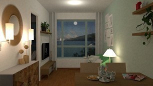 384 sq ft  Apartment Design