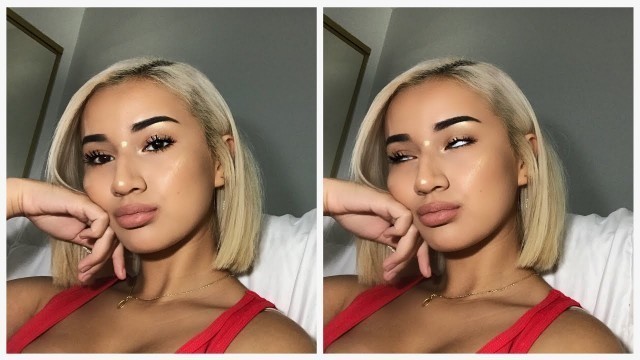 'how i do my eyebrows & summer makeup (2018) | victorialoopz'