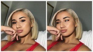 'how i do my eyebrows & summer makeup (2018) | victorialoopz'