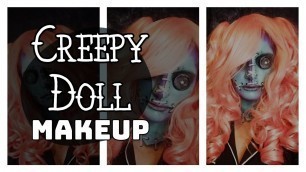 'Creepy Doll Makeup'