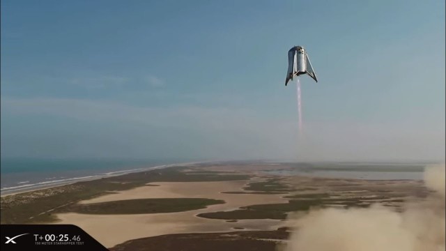 150 Meter Starhopper Test