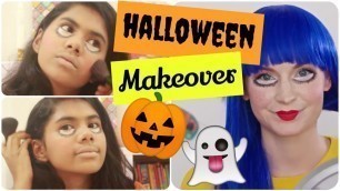 'CREATING THE HALLOWEEN LOOK OF A CREEPY DOLL WITH SUPER *EXTRA* MAKEUP'