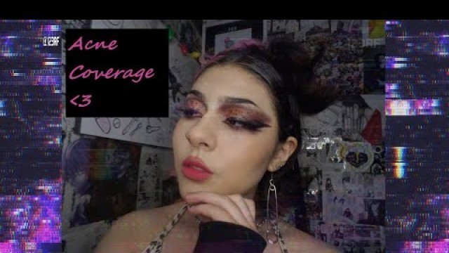 'How I Cover Acne | No talking Makeup Tutorial'