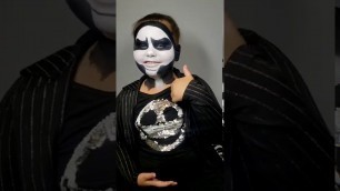 'DIY The Nightmare Before Christmas \'Jack Skellington\' Makeup Tutorial For All Ages