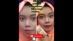 '2 easy looks without foundation